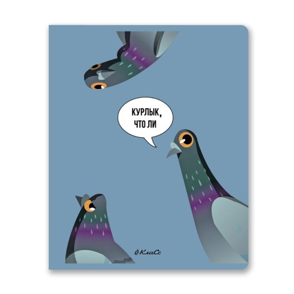 Тетрадь ученическая общая, A5+ 48 л. на скобе 65 г/м², белизна 100%, 10 шт, клетка в термоусадочной пленке, 000725 Курлык!, Светоч 48ТЕТк-001