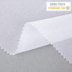 Дублерин эластичный нитепрошивной точечный 40 г/м², 150 см / рул. 50 метров, белый, G-83eht Gamma