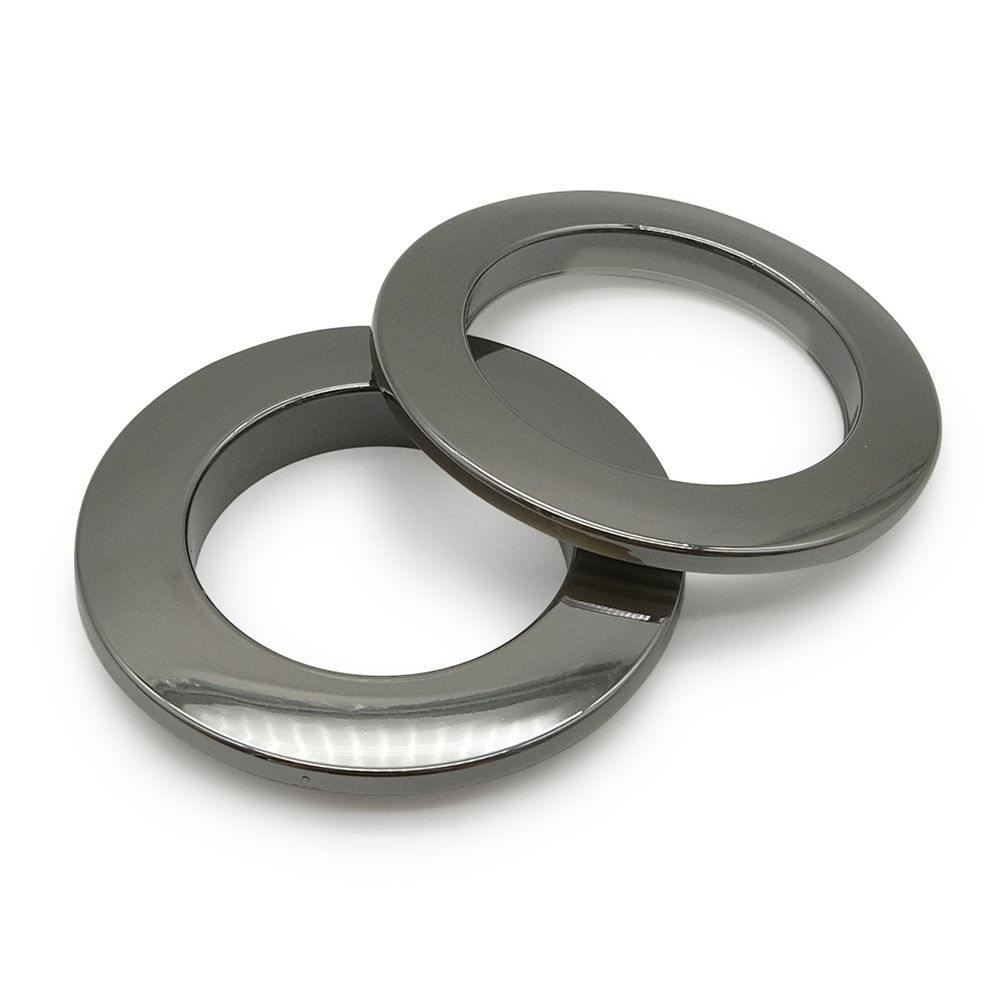 Люверсы шторные ⌀35 мм, с многоуровневым замком цвет № 7 никель, 10 шт