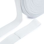 Резинка вязаная 30 мм, / 50 метров, белый, Gamma RV-30 W