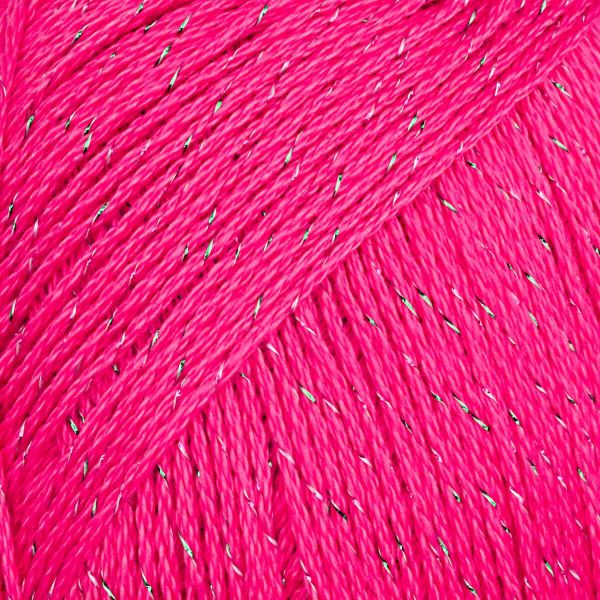 Пряжа Пехорка Блестящее лето / уп.5 мот. по 100 г, 380 м, 439 малиновый