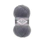 Пряжа Alize (Ализе) Superlana TIG / уп.5 мот. по 100 г, 570м, 087 угольно-серый A