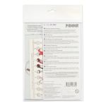 Набор для вышивания нитками Panna, Живая картина, брошь Белек в шапочке, 5х6 см