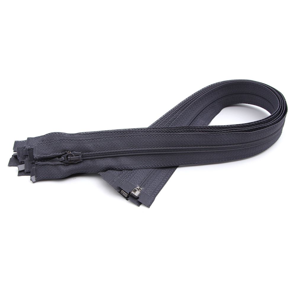 Молния спираль (витая) Arta Т5 (5 мм) 1 зам., разъем., 50 см, цв. 301 графит, уп.5 шт