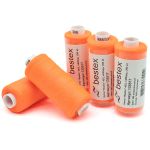 Нитки швейные бытовые Bestex 40/2, 365 м (400 ярд) / 10 кат., 398 коралловый неон