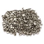 Хольнитены двухсторонние ⌀9 мм, h=12 мм, цв.никель, 200 шт