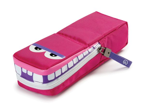 Пенал школьный Gnam 1 отделение на молнии, без наполнения 23280, 23280/12 (розовый), Carioca