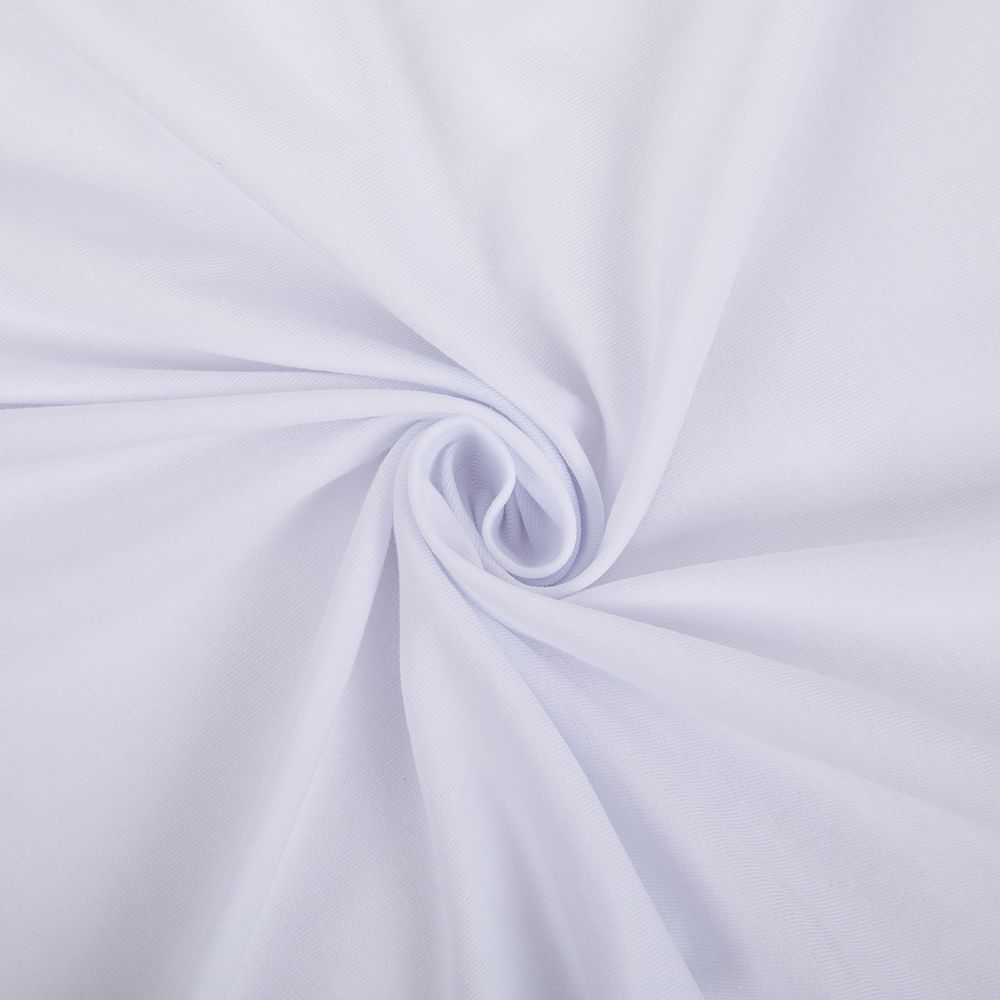 Кулирка 150±5 г/м², 40/1 Comp.Penye FULL LYC, 170 см / 10 метров, 02 белый/white, Gamma GCM