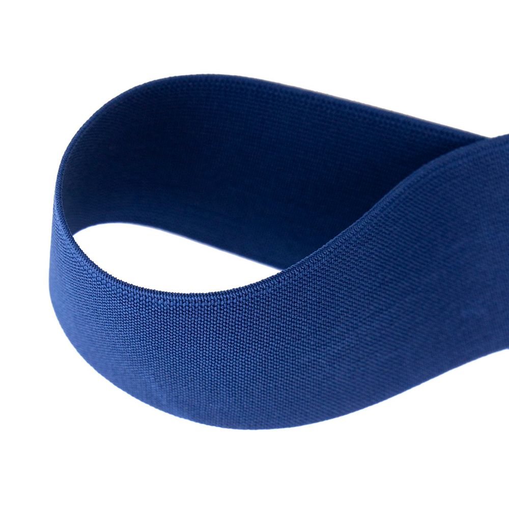 Резинка вязаная 50.0 мм / 25 метров, т.синий