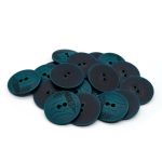 Пуговицы 2 прокола (3.02-1271-45)"Лондон" (малахит), 20 шт