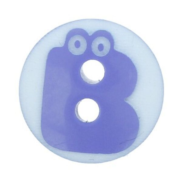 Пуговицы детские 10 мм, 36 шт, №D252 светло-фиолетовый, Gamma AY 9975