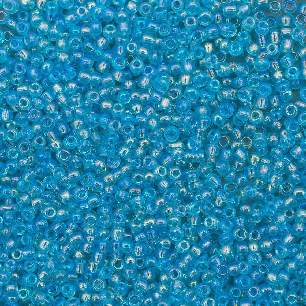 Бисер Astra&Craft 11/0 (2.1 мм), 200 г (10х20 г), цв. 163 голубой