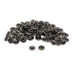 Часть кнопки рубашечной ⌀9 мм (C-часть), черн. никель мет, 100 шт, BIG