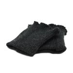 Манжеты трикотажные 8.5х9.5 см, 1 пара, плотные, 373/м антрацит