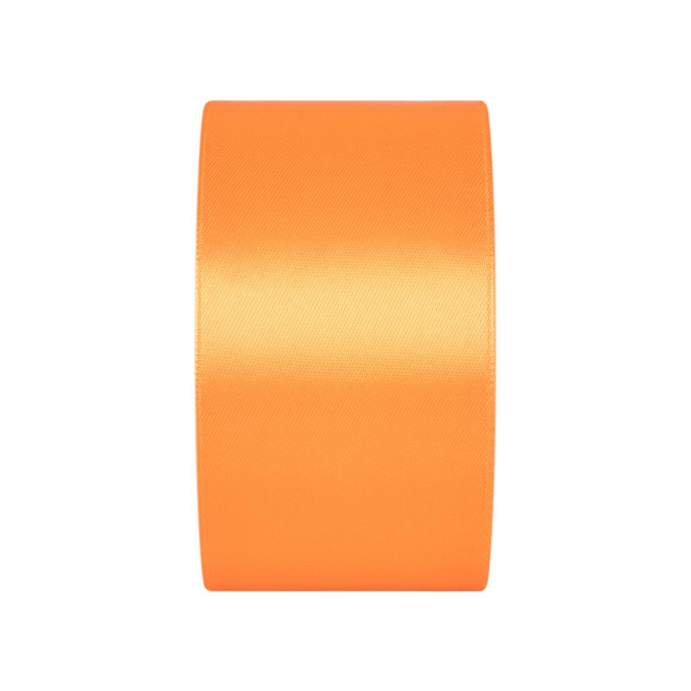 Лента атласная 1-сторонняя 50.0 мм / 33±2 метра, 137 оранжевый, Gamma