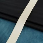 Лента атласная 2-сторонняя 38.0 мм / 22.86±1 метров, C1008 молочный, 6102-0015, Globus