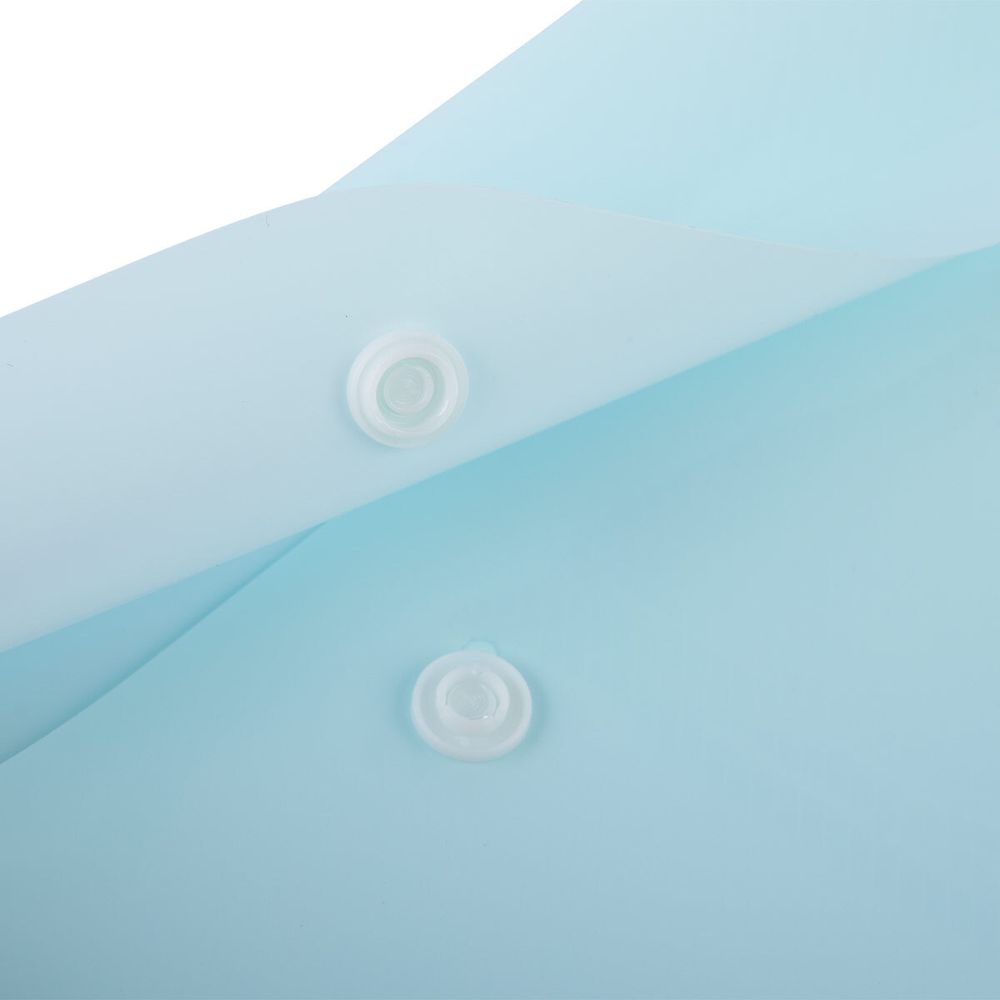 Папка-конверт для тетрадей с кнопкой A5+ 180 мкм диагональ, 20 шт, бирюзовый 2104019, Expert Complete