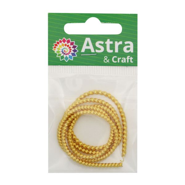 Трунцал зигзаг Золото 2,5 мм, 5±0.1 грамм, ТЗ001НН25