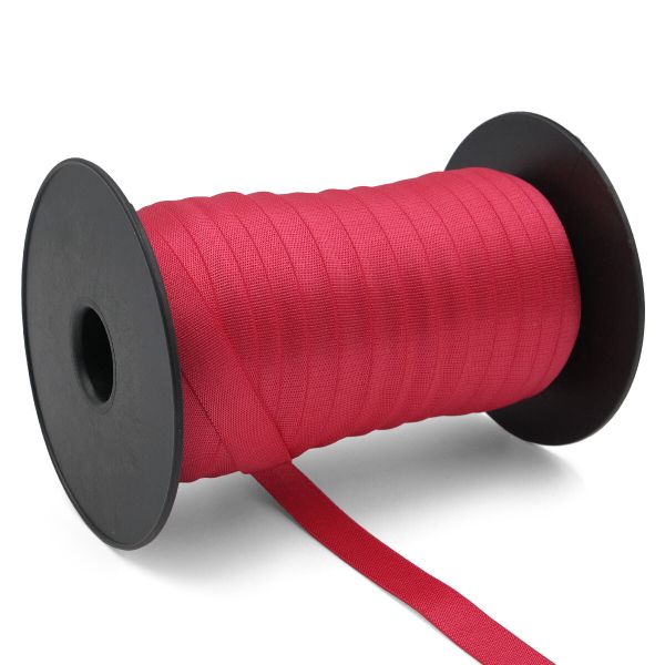 Резинка бельевая (бретелечная) 15.0 мм / 50 метров, красный, (ML200.015/1)