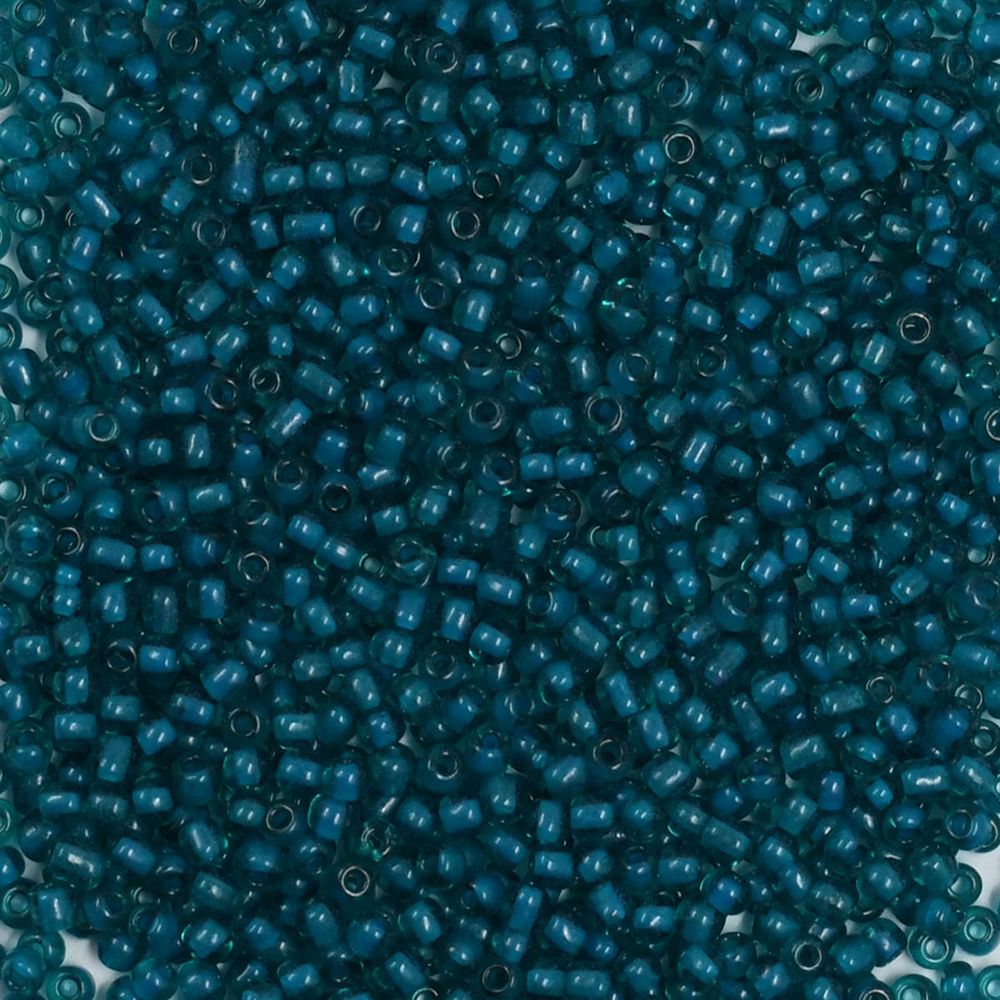 Бисер Astra&amp;Craft 11/0 (2.1 мм), 200 г (10х20 г), цв. 21А-4 бирюза/прозрачный с цветным центром