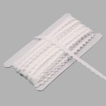 Резинка бельевая (ажурная) 10.0 мм / 13.72 метра, белый, 3AR3578