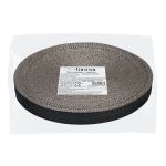 Тесьма (лента) киперная п/э с люрексом 20 мм / 50 метров, черный-золотистый/black-golden, Gamma TPTL-20