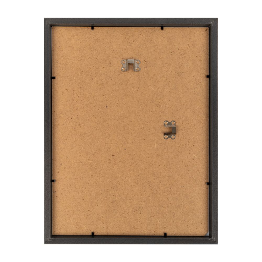 Рамка для картины (фото) пластик с оргстеклом 30х40 см, черный, Gamma ПРК-20