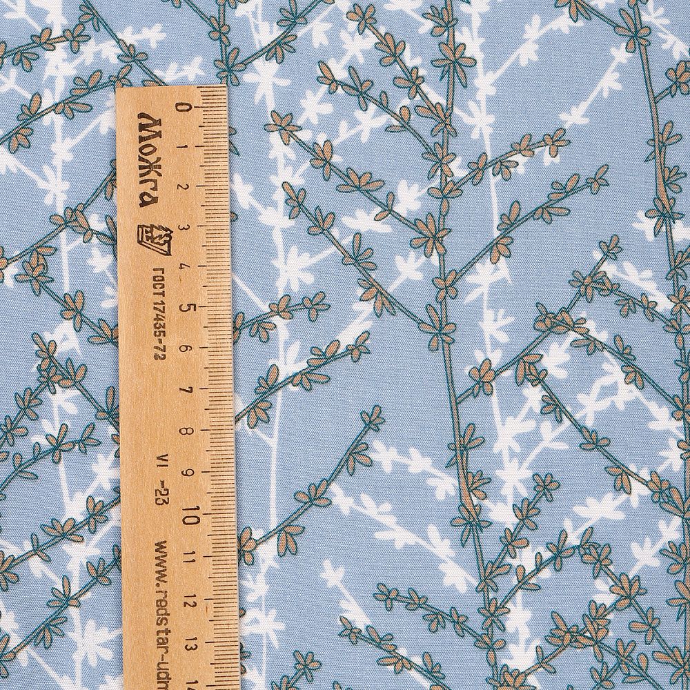 Штапель 90 г/м², 145 см / 25 метров, TBY Vi-E1326-3 цв.E1326-3