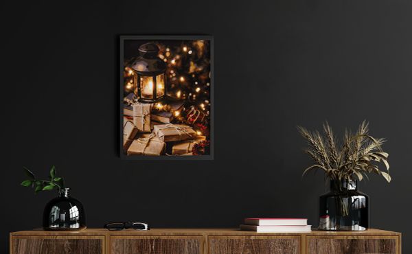 Картина по номерам Фрея, со светодиодами Праздничные хлопоты, 40х30 см