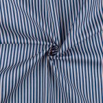 Ткань для пэчворка Peppy Бабушкин сундучок, рулон 112 см / 5 метров, БС-34 полоска я.синий, Peppy