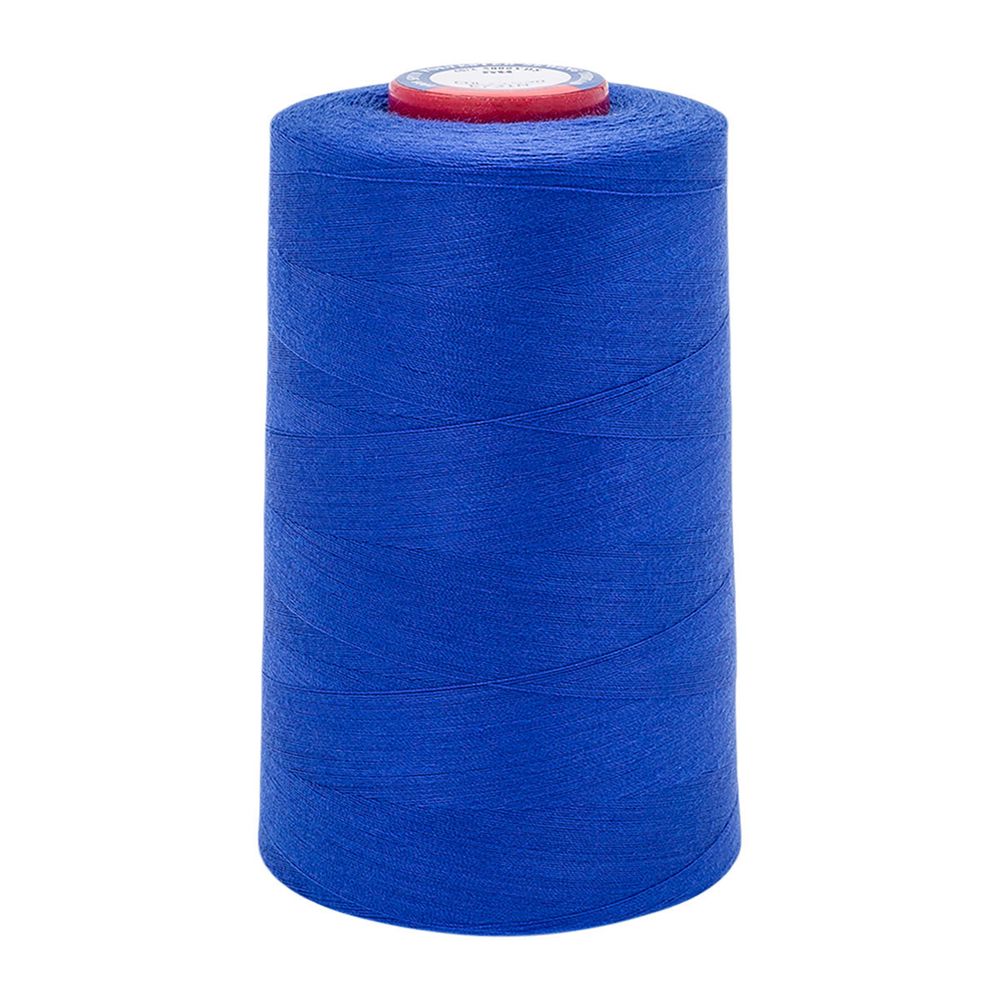 Нитки швейные Euron mH 40/2, 5000 ярд, 1590 сапфировый синий, 1 катушка