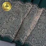 Кружево шантильи (реснички) 220 мм, диз. 221, цв.3 экрю уп. 15 м, по 3 м, Kruzhevo