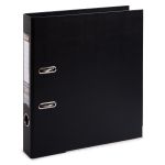 Регистратор PVC, 2-х стороннее покрытие, мет.уг. 50 мм, 50 шт, Premier A4 арочный механ. (разб.), черный ЕС100161001, Expert Complete