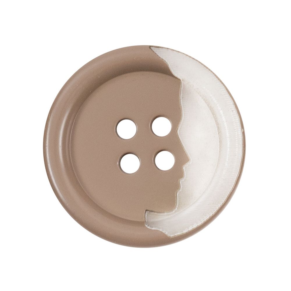 Пуговицы пальтовые/шубные BLITZ DRN 0130 36 (23 мм), 20 шт, №296 коричневый, Blitz DRN 0130