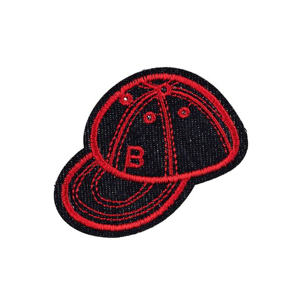 Термоаппликация №06/5, 5 шт, №1393 бейсболка 8х6.5 см, Gamma