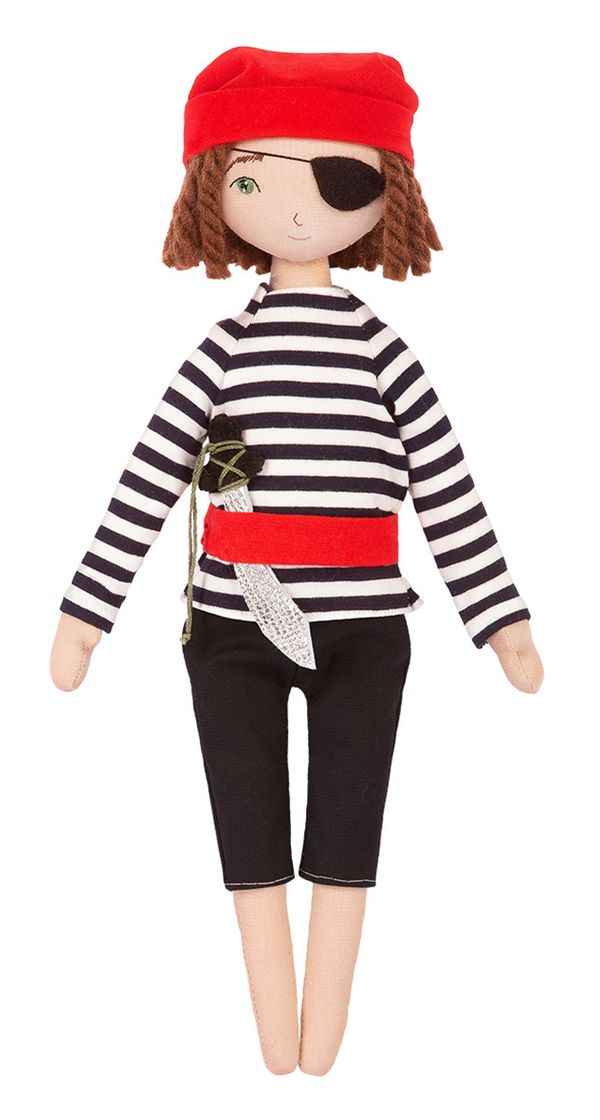 Набор для шитья игрушки Пират Джо 34 см, Miadolla D-0313