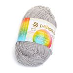 Пряжа Пехорка Детская новинка / уп.10 мот. по 50 г, 200 м, 008 св.серый