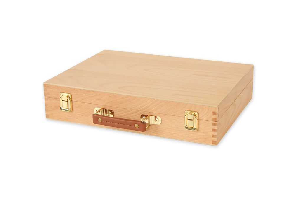 Этюдный ящик для красок 39х29.5х8.5 см, бук, Vista-Artista VLB-01