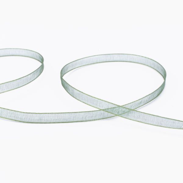 Лента капроновая (органза) _3.0 мм / 45.7 метров, 078 болотный, Blitz OR-3