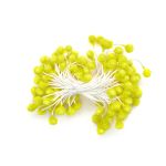 Тычинки для искусственных цветов 6см (желтый)