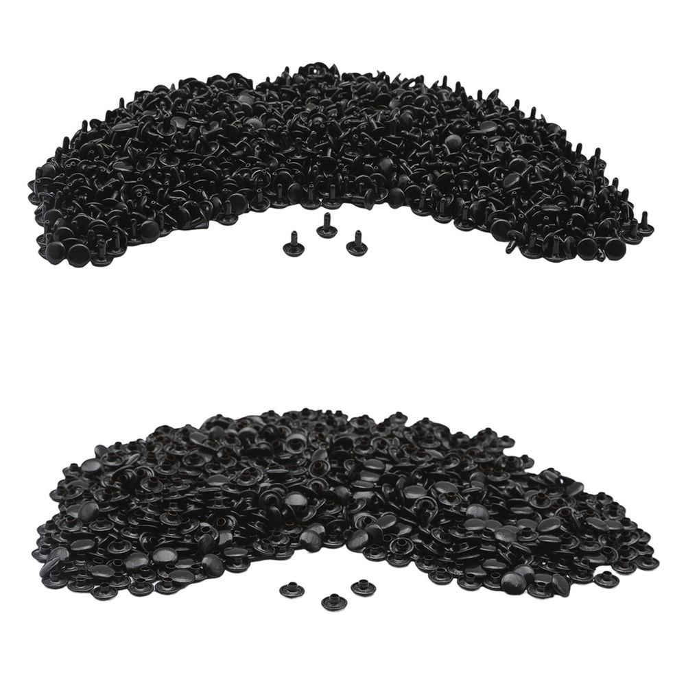 Хольнитены двухсторонние ⌀9 мм, h=9 мм, сталь, New Star №33.5, оксид, уп≈2000 шт