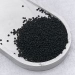 Бисер Astra&Craft 11/0 (2.1 мм), 500 г, цв. M49 черный/непрозр.матовый