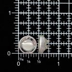 Пуговицы на ножке 18L (11мм) (S.white (серебро-белый)) AK02, 72 шт