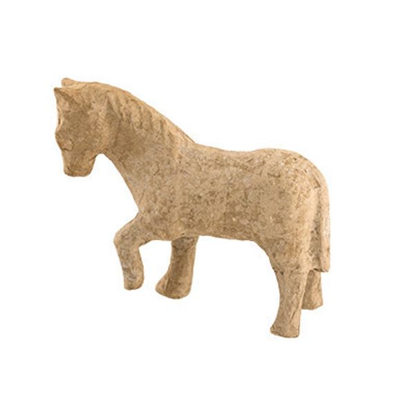 Заготовка из папье-маше Лошадь, 13.5х3.5х11.5 см, PAM-064 Love2art