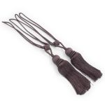 Кисти шторные 750.0 мм (общая) / 280.0 мм (кисть), 11 серый/фиолетовый, 1 пара