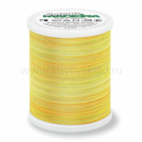 Нитки вышивальные хлопок Madeira Cotona №50, 1000 м, цв. 511, 9350, 5 катушек