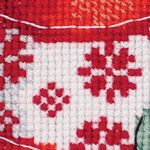 Набор для вышивания нитками Panna, Новогодние котики, 37х19.5 см