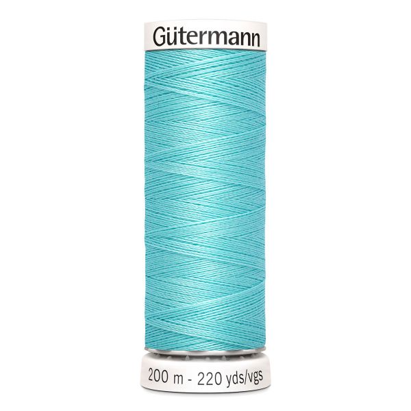 Нитки универсальные Gutermann Sew-all, 200м, 328 аквамариновый, 5 катушек