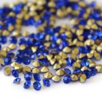 Стразы конусовидные риволи 2,5мм, ss8, 432 штук (стекло) (206)