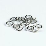 Часть кнопки рубашечной ⌀9 мм (A, D-части), никель, 100 шт, BIG